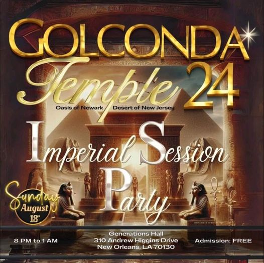 Golconda Session Party New Orleans, LA